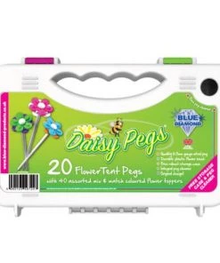 Blue Diamond Daisy Pegs