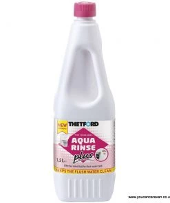 Thetford Aqua Rinse Toilet Flush Tank Additive 1.5 Litre CARAVAN & MOTORHOME