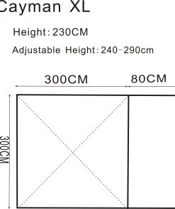 Outdoor Revolution Movelite Cayman XL Drive Away Awning Drive Away Awnings