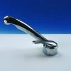 Reich TWIST Mixer Tap Nickel - Left Hand CARAVAN & MOTORHOME