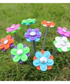 Blue Diamond Daisy Pegs