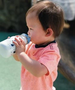 Klean Kanteen Kids Sippy Cup 335ml - Pool Party Blue COOKING