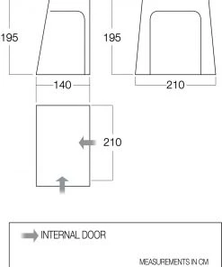 Vango Drive Away Awning Inner Bedroom - BR001 Drive Away Awnings