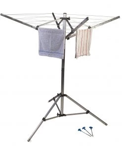 CAMPING ACCESSORIES Kampa Rotary 4 Arm Folding Airer