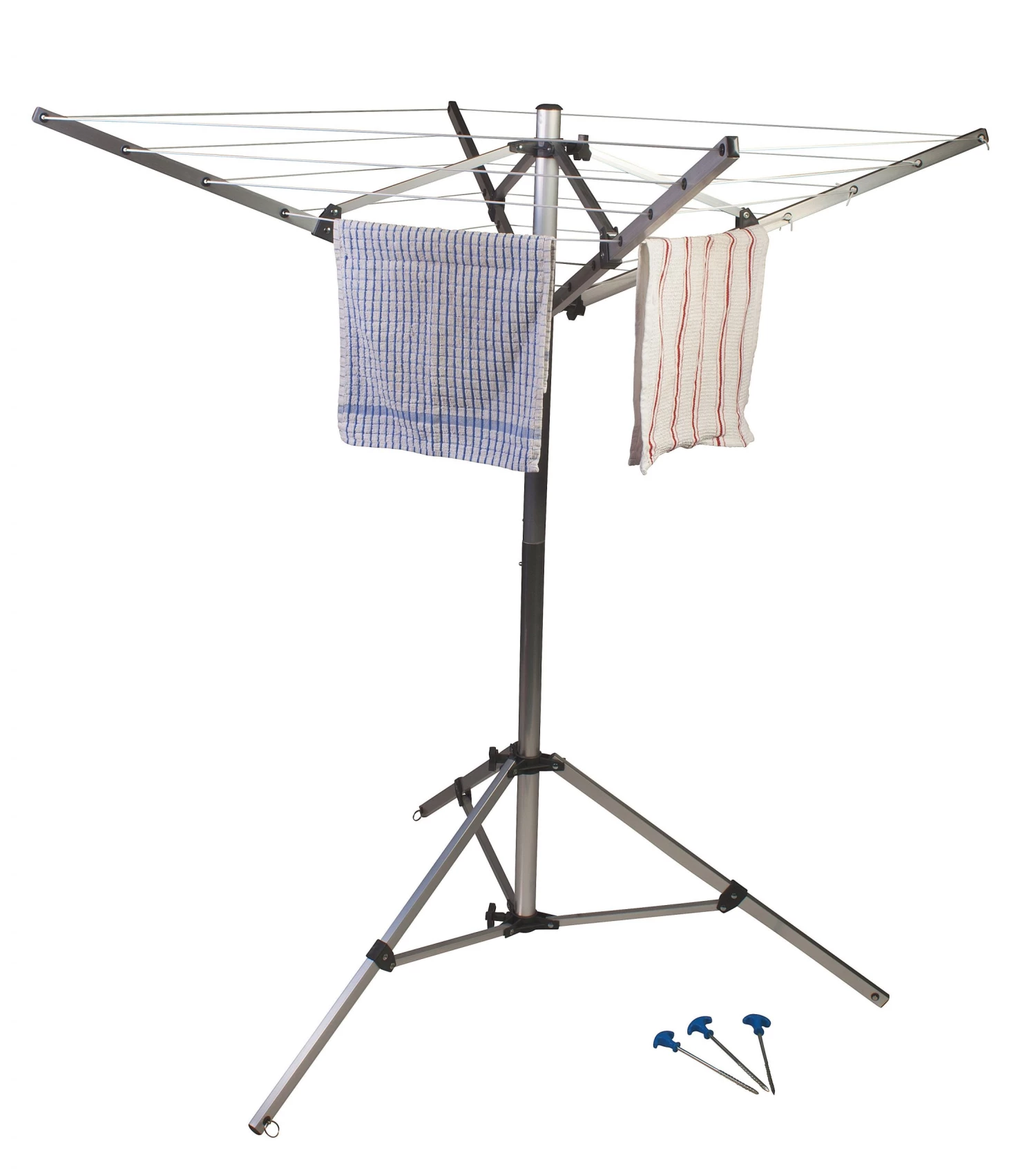 CAMPING ACCESSORIES Kampa Rotary 4 Arm Folding Airer
