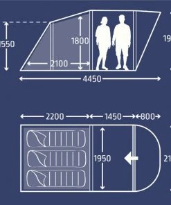 Kampa Brean 3 Air Tent Package Deal TENTSTENTS