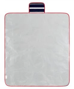 Yello Stripped Fleece Picnic Blanket