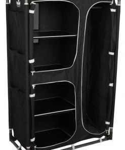FURNITURE Royal Medium Black Wardrobe