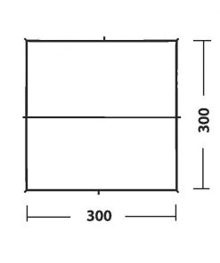 TENTSTENTS Easy Camp Tarp 3 X 3 M
