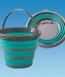 P.L.S COOKING Collapsible Round Bucket With Handle