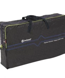 Outwell Padres Kitchen Table With Bamboo Table Top & Side Unit