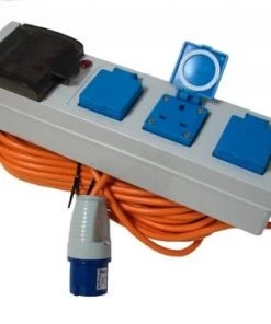 Crusader Mobile Mains Electric Hook Up 15m CAMPING ACCESSORIES