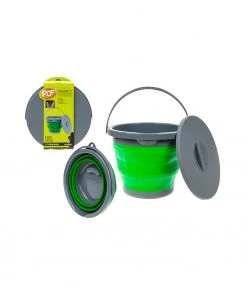 Summit Pop 5L Bucket With Lid Green