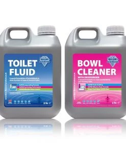 Blue Diamond Chemical Toilet Fluid Caravan Twin Pack 2L
