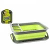 COOKING Summit Pop Space Saving Dish Drainer Green