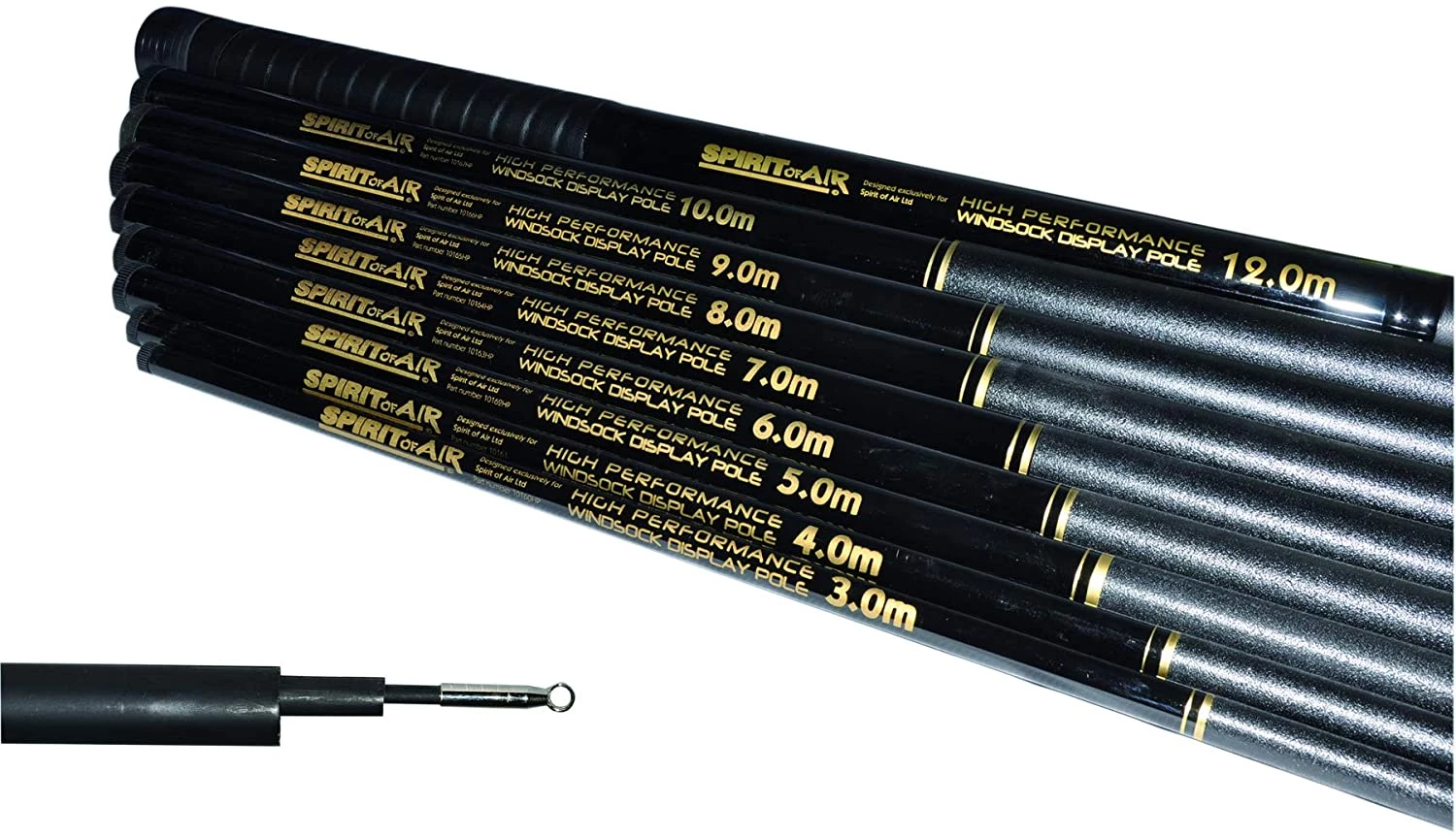 Newquay Camping And Leisure Spirit Of Air 7m Telescopic High Performance Flag Pole 7m FLAG POLES & WINDSOCKS