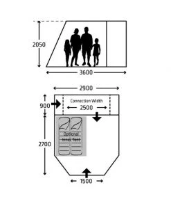 Kampa Dometic Drive Away Awnings Kampa Action Poled Drive Away Awning