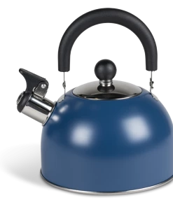 Kampa 2 Ltr Brew Stainless Steel Whistling Kettle