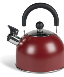 Kampa 2 Ltr Brew Stainless Steel Whistling Kettle