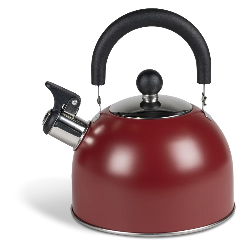Kampa 2 Ltr Brew Stainless Steel Whistling Kettle