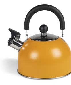 Kampa 2 Ltr Brew Stainless Steel Whistling Kettle