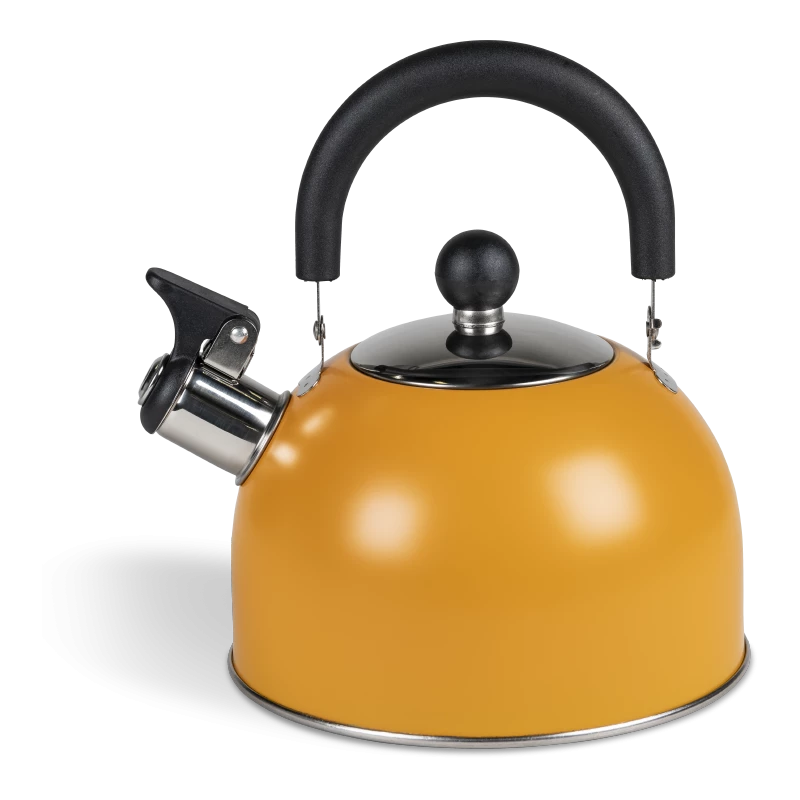 Kampa 2 Ltr Brew Stainless Steel Whistling Kettle