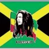 Spirit Of Air Bob Marley And Jamaica Flag 5ft By 3Ft