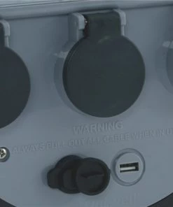 CAMPING ACCESSORIES Outwell Mains 3 Way Roller Kit With 3 Sockets, USB & Light