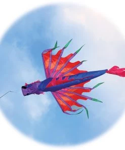 Spirit Of Air CAMPING ACCESSORIES Dragon Windsock - Blue