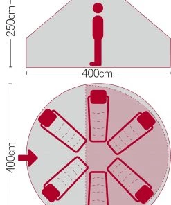 Quest Leisure TENTSTENTS Quest Signature 5m Classic Bell Tent