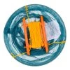 Yello Crab Line Drop Net With Metal Ring And Handles