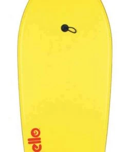 Yello 41" Slick Zig Zag Bodyboard (Yellow)