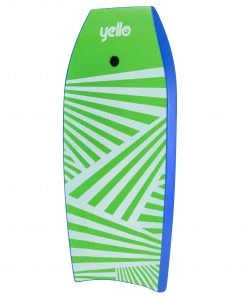 Yello 41" Slick Zig Zag Bodyboard (Blue)