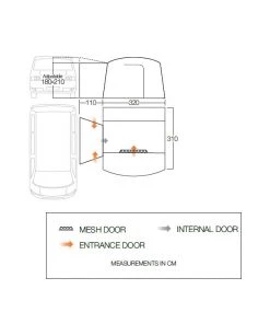 Vango Cove II Poled Drive Away Awning Drive Away Awnings
