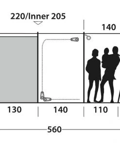 Outwell Montana 6PE Tent 2022
