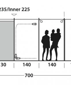 Outwell Vermont 7PE Tent 2022