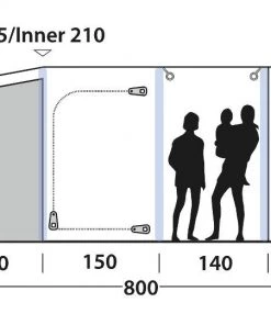 Outwell Knoxville 7SA Air Tent 2022
