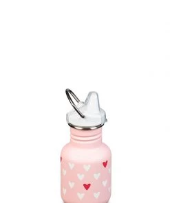 Klean Kanteen Kids Sippy Cup 335ml - Millennial Hearts
