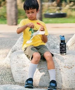 Klean Kanteen Insulated Kid Classic (355ml) - Paper Dinos