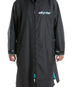 Dryrobe Advance Long Sleeve BLACK BLUE - RECYCLED