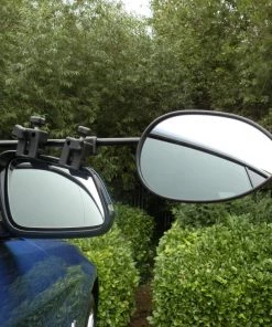 CARAVAN & MOTORHOME Milenco Aero 4 Caravan Towing Mirrors Flat Glass