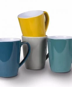 Kampa Heritage Mug Set Of 4 - Mixed Colours