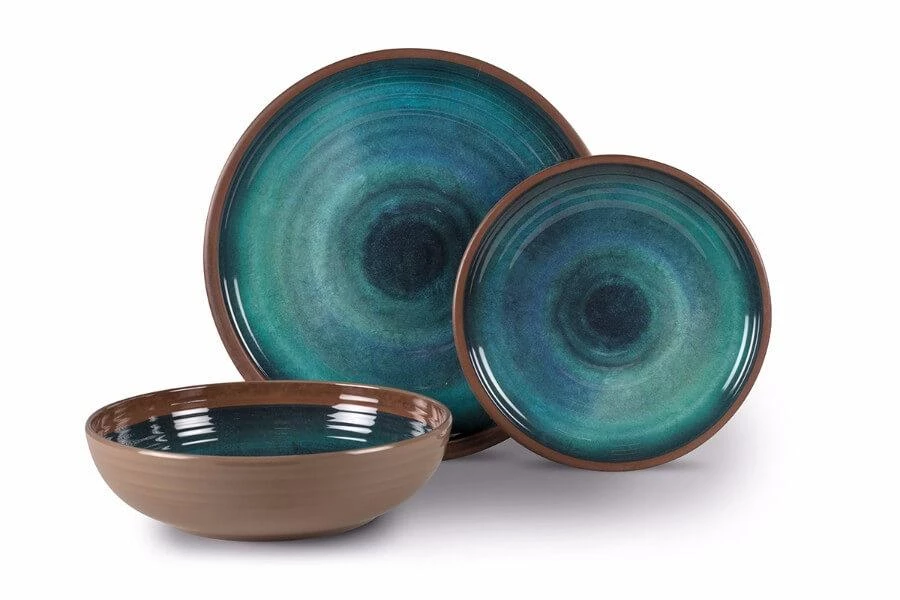 COOKING Kampa Java 12 Piece Melamine Dinner Set