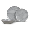 Kampa Marble 12 Piece Melamine Dinner Set