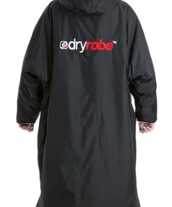 Dryrobe Advance Long Sleeve BLACK GREY - RECYCLED