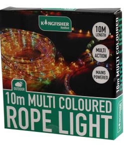 Kingfisher 10m Multi Coloured Rope Light