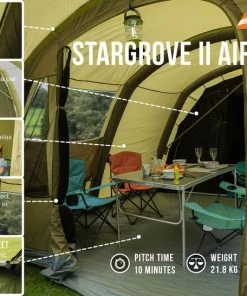 Vango Stargrove II 600XL Airbeam Tent Package (2022) TENTSTENTS