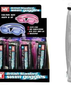 Kandy Toys M.Y" 6-12 Years Anti-Fog British Standard Swimming Goggles OUTDOOR LIVING