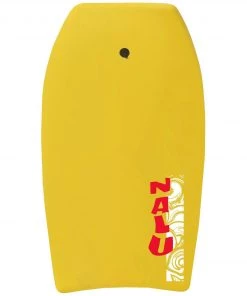 Newquay Camping Shop Nalu Surf 42 Inch Pro XPE Slickback Bodyboard With Leash