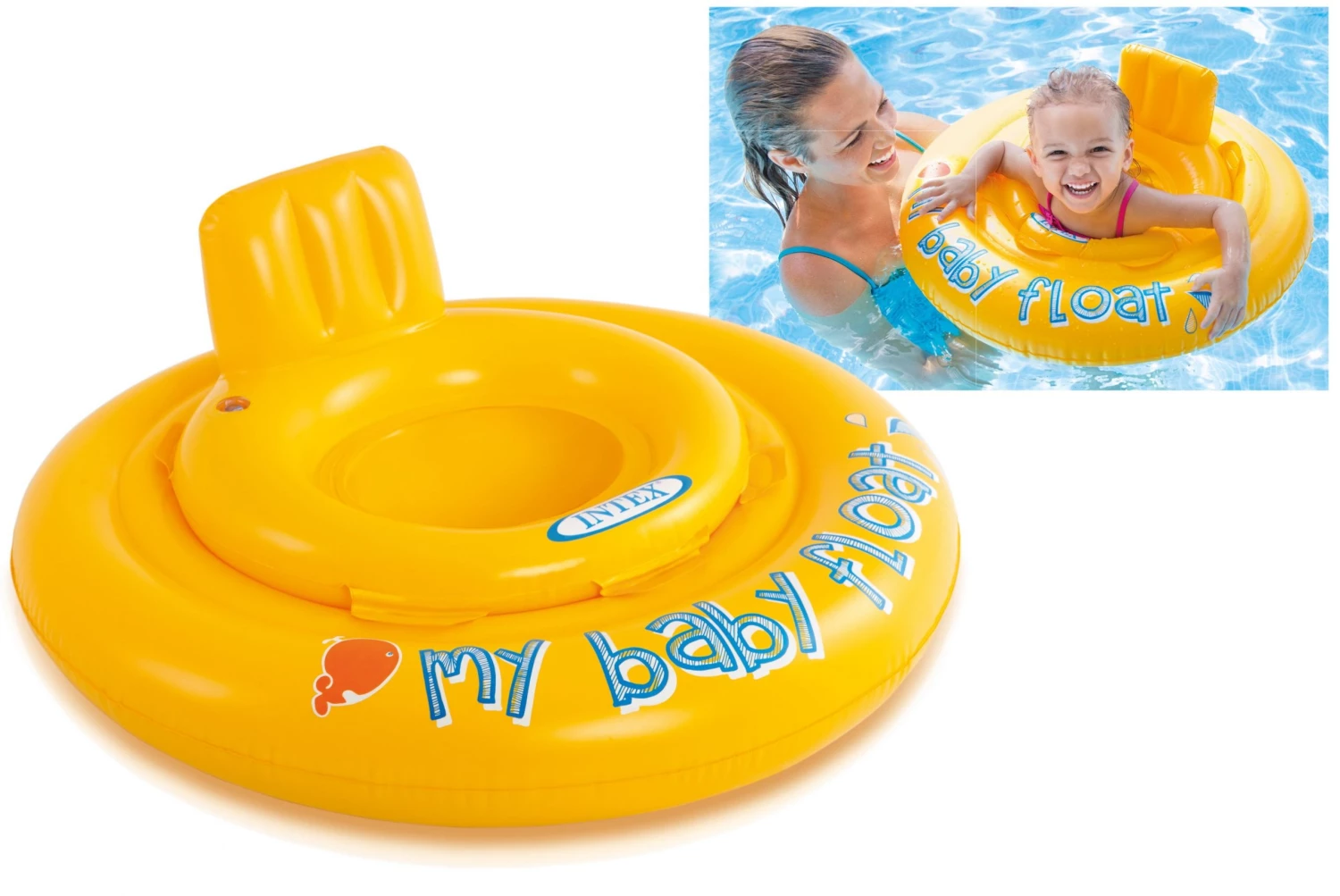 Intex My Baby Float (Ages 6-12mths) OUTDOOR LIVING